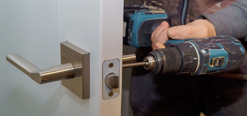 Broken Door Handle Lock Repair in Brentwood, California