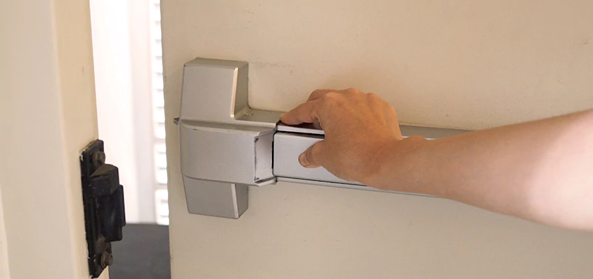 Roller Gate Panic Bar Installation in Brentwood, California